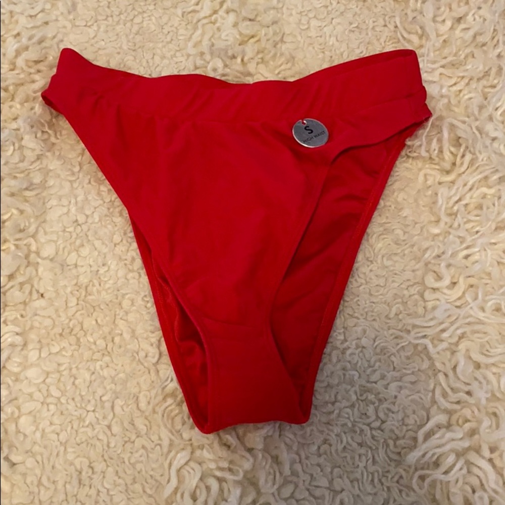 High waisted swim bottoms- never worn